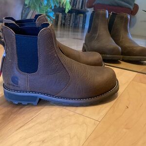 Carhartt Rugged Brown Leather Boots